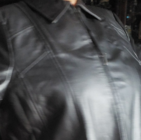 Leather jacket